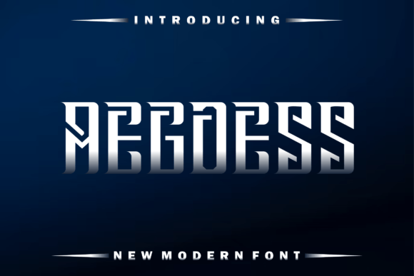 Aegoess: A Modern Blackletter Font for Editorial Design