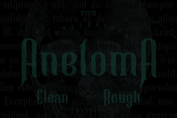 Aneloma: A Blackletter Font That Elevates Handmade Branding and Print Projects
