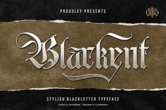 Blackent: A Stylish Blackletter Font for Bold Branding and Campaign Visuals