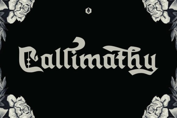 Callimathy: A Bold Blackletter Font for Branding