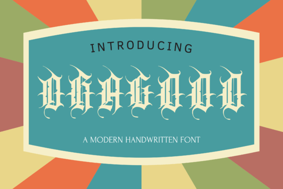Dragooo: A Gothic Blackletter Font for Bold Editorial Design and Timeless Typography