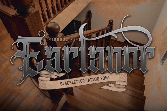 Earlanor: A Bold Blackletter Font for Campaigns