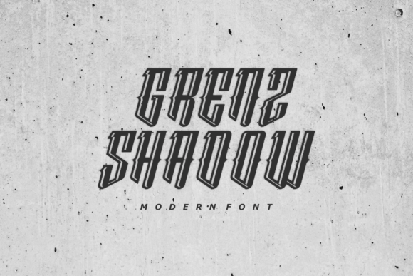 Grenzshadow: A Vintage Blackletter Font Review
