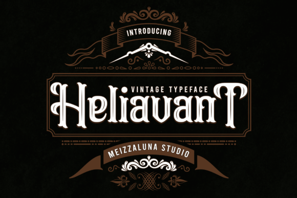 Heliavant: A Premium Blackletter Font for Web Design