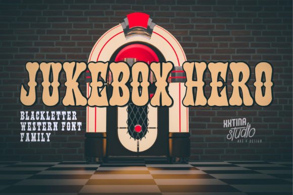 Jukebox Hero: A Blackletter Western Font for Branding
