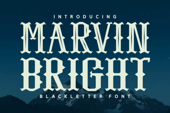 Marvin Bright: A Mysterious Blackletter Font for Editors