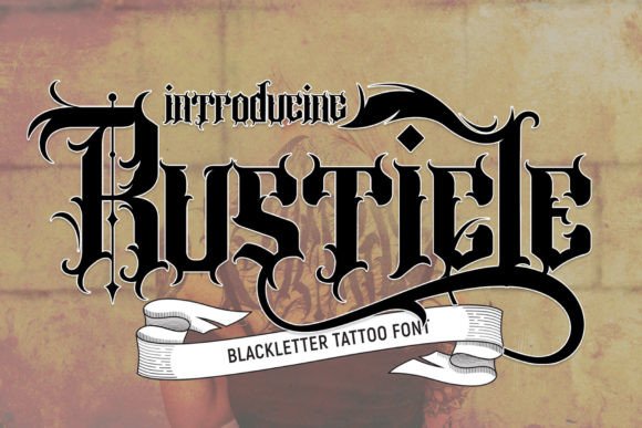 Rusticle: A Contemporary Blackletter Font for Web Design
