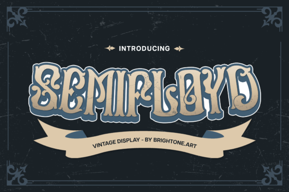 Semifloyd: A Blackletter Font for Timeless Editorial Design