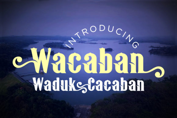 Wacaban: A Bold Blackletter Font for Elegant Editorial Design